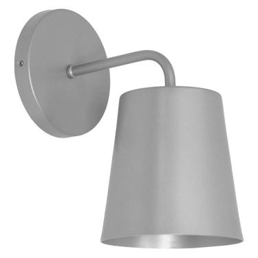 Imagem de Luminária Arandela De Parede Balde Sala Lavabo Prata