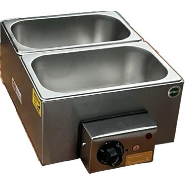 Imagem de Derretedeira de Chocolate 2 Cubas 2,5 Kg Cada Cuba Linha Industrial Banho-Maria Multiuso Consercaf