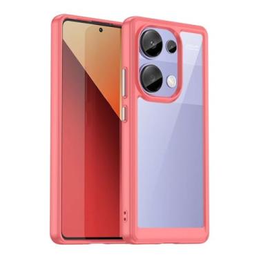 Imagem de Capas Compatível com Xiaomi Redmi Note13 Pro 4G,Caixa de telefone,fino e leve,resistente a riscos,anti-impressão digital e proteção contra queda