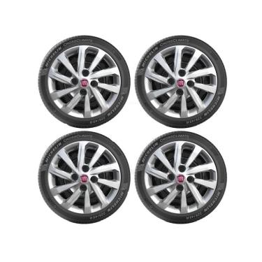 Imagem de 4X Calota Fiat Nova Strada 2021 Aro 14 167Ca