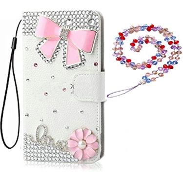 Imagem de Capa para Redmi Note 11 Pro 5G, capa protetora de couro brilhante e alça de pescoço [suporte] [compartimentos para cartões] [fecho magnético] para Xiaomi Redmi Note 11 Pro Plus 5G (# 5)