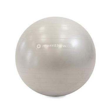 Imagem de STOTT PILATES Bola de estabilidade com estabilidade da bomba, prata, 65 cm