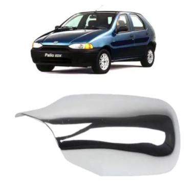Imagem de Aplique Cromado Retrovisor Esquerda Palio 1996 até 2000 Uno 2001 até 2