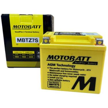 Imagem de Bateria Honda Cbr 1000rr 08 14 Crf Mbtz7s Ytz7s Motobatt