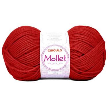 Imagem de Lã Mollet Círculo 100g 200 metros, 3635 Paixão