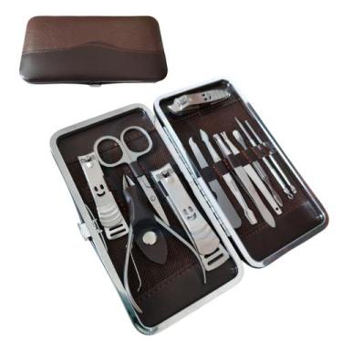Imagem de Kit Higiene Pessoal Cortador Unha Estojo Manicure Portatil - Thor Impo
