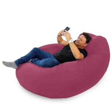 Imagem de Puff Gamer Flex Cor Vinho - Tecido interno 100% Poliéster - Good Pufes
