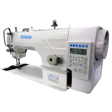 Imagem de Máquina Reta Industrial, Led,220v Corte de Linha - Tecnova, 220V
