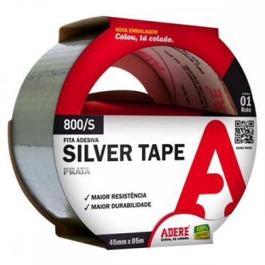 Imagem de Fita Silver Tape Adere Prata 800S - 45Mm X 5M