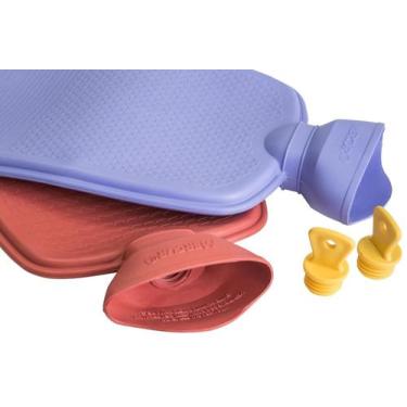 Imagem de Bolsa para água quente grande 2 litros mercur, BORDÔ