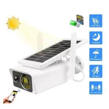 Imagem de Câmera De Segurança Full Hd 1080p Solar 64gb Wi-fi -  Icsee