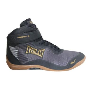 Imagem de Tenis everlast forceknit 4 unisex preto/dourado, 36