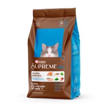 Imagem de Raçao Quatree Supreme Gatos Castrados Senior 7+ 10.1Kg