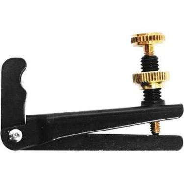 Imagem de Kit 2 Micro Afinadores Violino 4/4 Preto/Dourado - Orquezz