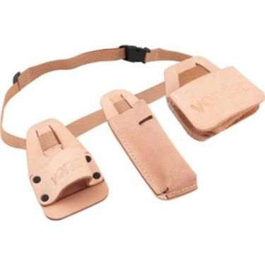 Imagem de Cinto De Couro Para Carpinteiro Bolso Para Ferramentas Vonder
