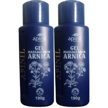 Imagem de Kit 2 Gel Massageador Arnica 190g Apinil Cosméticos