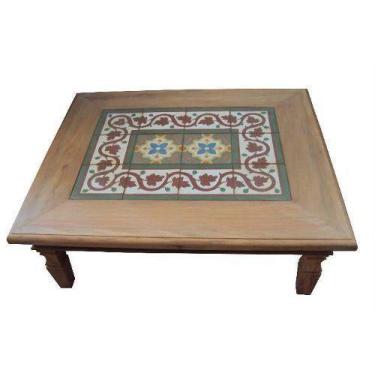 Imagem de Mesa De Centro Rústica Vivaldi em Madeira de Demolição - Cód1845 - Bar