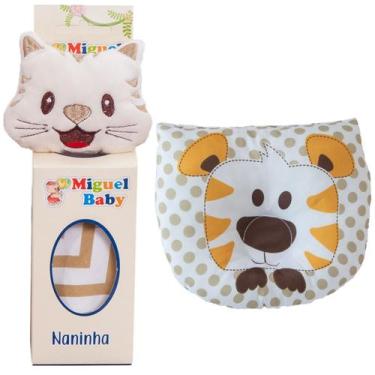Imagem de Naninha Berço + Travesseiro Apoio p/ Cabeça Bebê Segurança - Love Baby