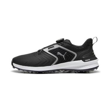Imagem de PUMA GOLF Tênis masculino Ignite Innovate Disc, Preto/branco, 41