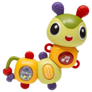 Imagem de Centopeia Chocalho Mordedor Articulado Com Luz e Sons Brinquedo Musica