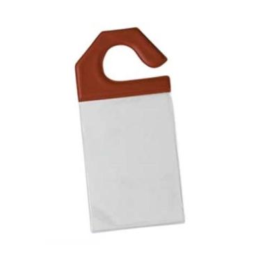 Imagem de Crachá Estacionamento Retrovisor Suport Veiculo Vermelho 5Un - Emax