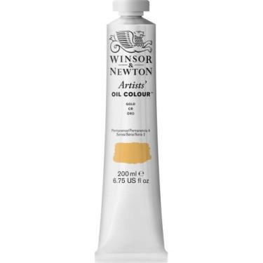 Imagem de  Tinta Óleo Artist Para Tela Winsor & Newton 283 Gold 200ml, Artists 