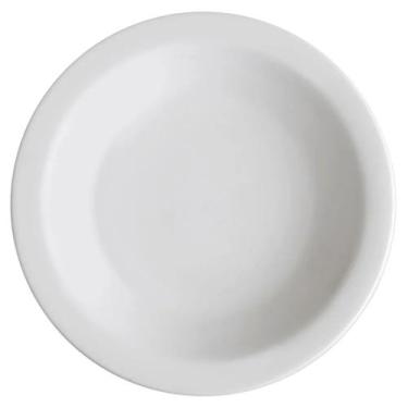 Imagem de  48 Pratos Fundo Igraçu Germer de Porcelana 21,5 cm, Branco