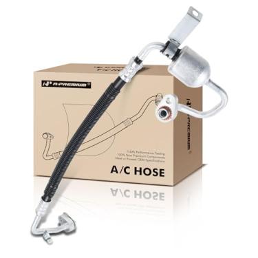 Imagem de A-Premium Conjunto de mangueira de linha de descarga A/C compatível com Ford Taurus Flex 2011-2012, Lincoln MKS, MKT, 3,5L Turbo DOHC, compressor para condensador