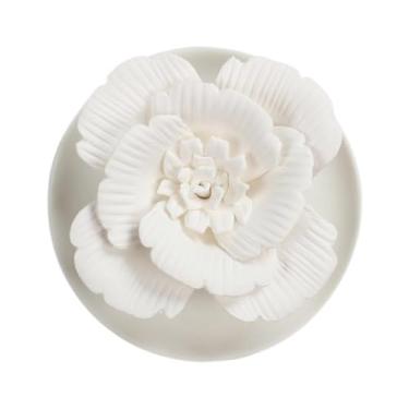 Imagem de Wswqop Difusor de óleo Essencial Sem água, Presente, Decoração de Mesa, Difusor de Aroma com Flor de Porcelana para Aniversários, Viagens em Hotel, Style D, Tamanho real