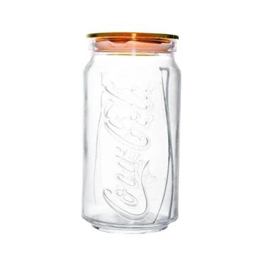 Imagem de Pote De Vidro Coca-Cola Tampa Laranja 1Litro