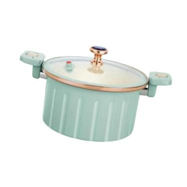 Imagem de IEUDNS Micro Panela de Pressão 10L Fácil Limpeza para Macarrão Macarrão Frango