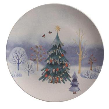 Imagem de Conjunto com 6 Pratos Raso Coup Stoneware Magia Glacial Ø26cm - Porto 