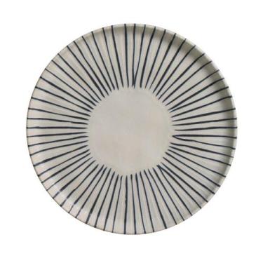 Imagem de CONJUNTO C/ 6 PRATOS DE SOBREMESA BIO STONEWARE ELEMENTO Ø 21,5cm - Po