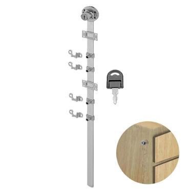 Imagem de Fechadura Lateral Para 4 Gavetas FgvTn