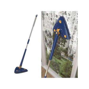 Imagem de Rodo Mop Rodo Pano De Chão Microfibra Cabo Triangulo Limpeza - New