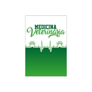 Imagem de Painel De Festa Vertical 1,50 x 2,20 - Profissão Medicina Veterinária 