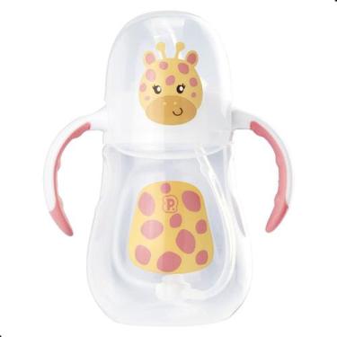 Imagem de Copo de Treinamento com Alça 280ml Pimpolho, Branco Girafa