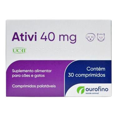 Imagem de Ativi 40mg 30 Comprimidos - Ouro Fino