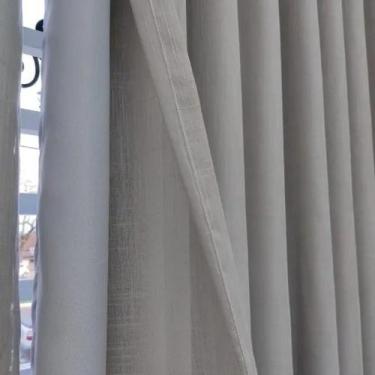 Imagem de Cortina Linho Com Blackout Para Trilho Wave 4,00x2,60 - Salvatex Confe