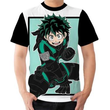 Imagem de Camiseta Ads Izuku Midoriya Boku no hero academia anime 1 - Fabriqueta