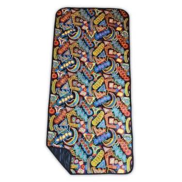 Imagem de Esteira de Praia Dupla Face Térmica Impermeável 150x70cm Moda Praia 20