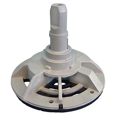 Imagem de Kenmore 7185500 Rotor e disco de amaciante de água genuíno fabricante do equipamento original (OEM) peça cinza