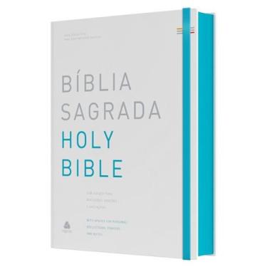 Imagem de Livro - Bíblia Sagrada Holy Biblie - Bilíngue - Português e inglês - P