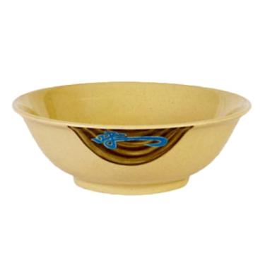 Imagem de FSE Tigela 5070J, 1020 g, 20 cm de diâmetro, redonda, sem aro, resistente a quebras, pode ser lavada na lava-louças, sem BPA, melamina, Wei, NSF, pacote com 12