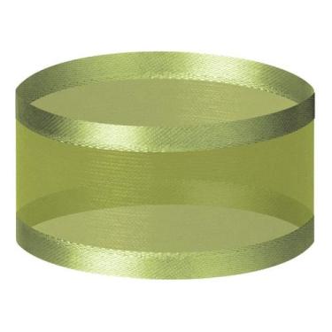 Imagem de Fita De Organza C Cetim 25mm X 10 Metros C/05 Un = 50metros - Fitas Re