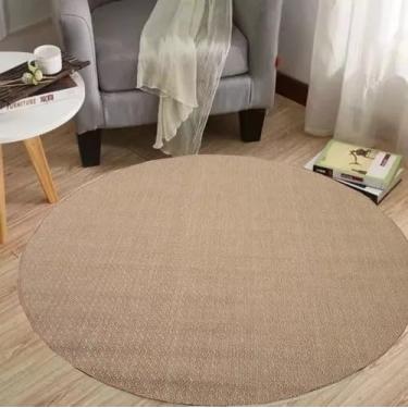 Imagem de TAPETE SALA ESCRITORIO REDONDO 1,50 X 1,50 TERRACOTA