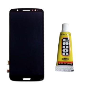 Imagem de Tela Display Lcd Touch Para Moto G6 Preto + Cola 3Ml