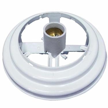 Imagem de Plafonier Redondo P/Receber Globo C/Soquete Porcelana