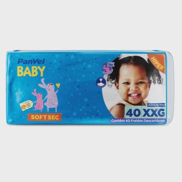 Imagem de Fralda panvel baby soft sec xxg com 40 unidades