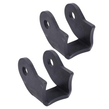 Imagem de Emparelhar Solda No Suporte de Choque, Montagem de Choque de Eixo de Carro Curvo de Aço Com Orifícios pré -perfurados, Adequados para Reboques Fora Estrada, Sedãs